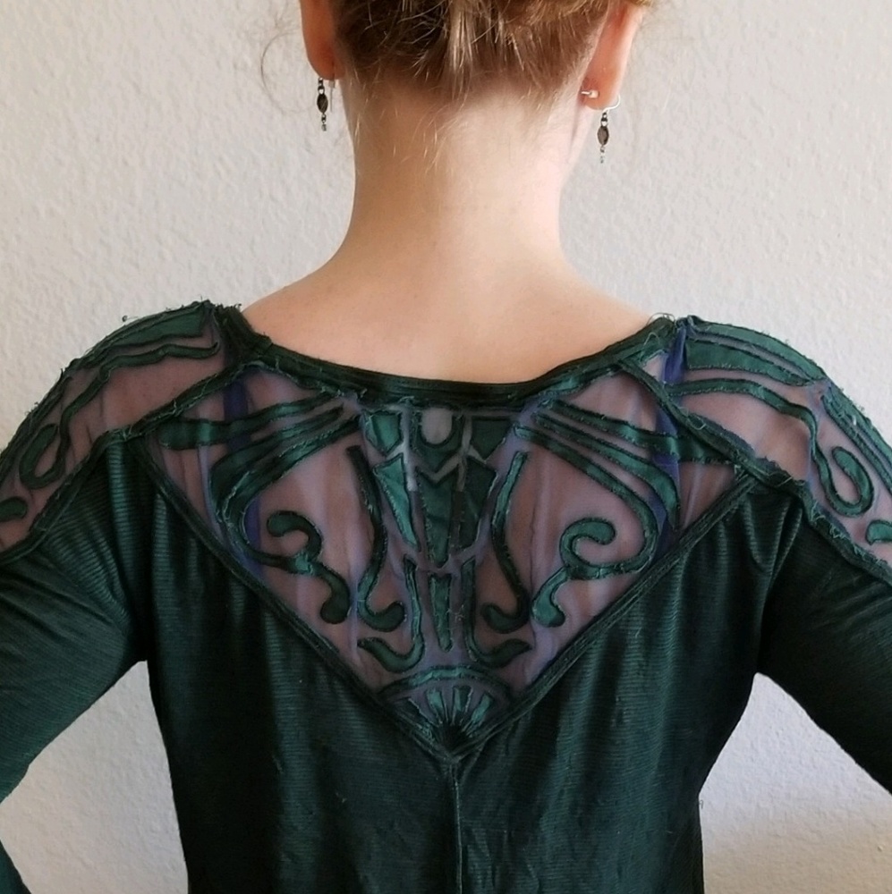 Green Free People Shirt